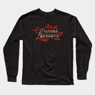 Primal Scream - Red Diamond Long Sleeve T-Shirt